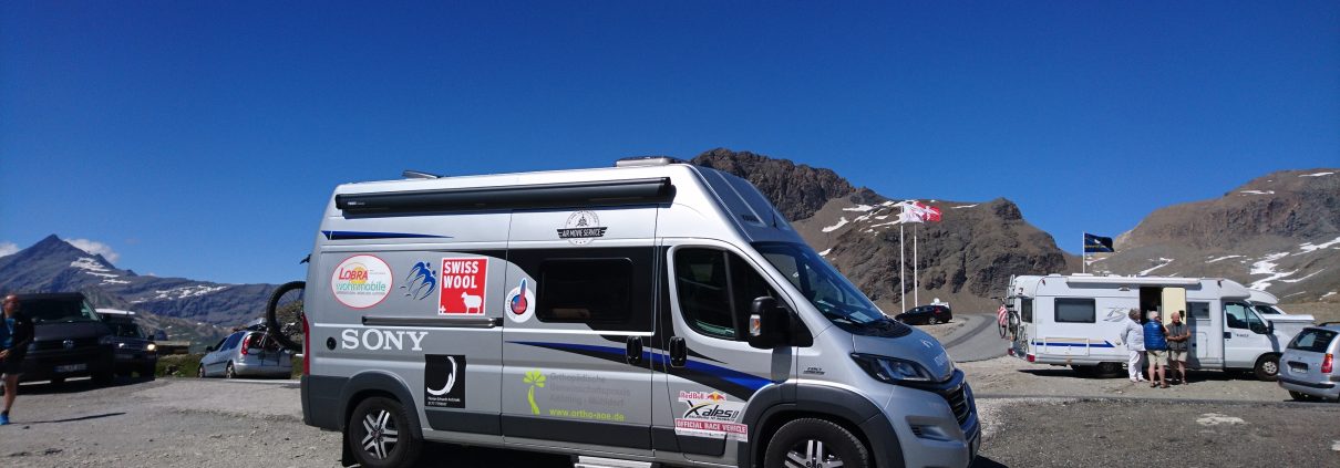 Red Bull X-Alps: Begleitfahrzeug für Sebastian Huber 2
